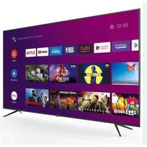 DUBYMAX 50" Inch Smart Android 4K Frameless Inbuilt Free-To-Air LED TV - Black