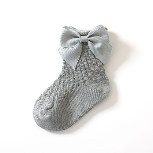 Toddler Girls Kids Solid Princess Socks Cute Spainish Big