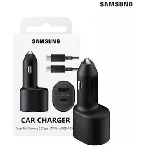 Samsung Super fast car charger 45W.