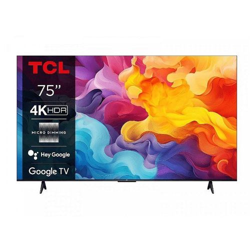 TCL 75 Inch Smart TV 4K  HDR 10 Google TV Quantum Dot Technology 3 Years Warranty