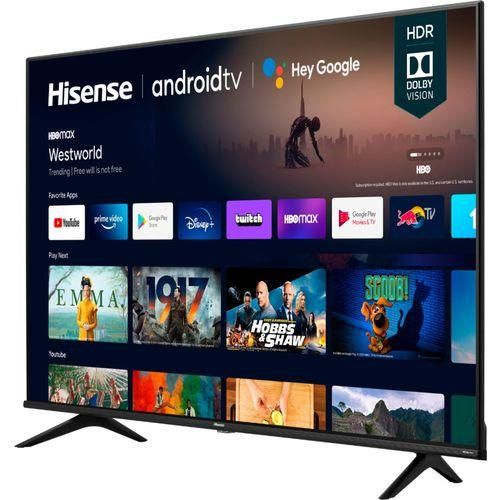 Hisense Original 55" Smart Genuine 2024 Design 4K One Touch Access TV, YouTube, Netflix Streaming - Black