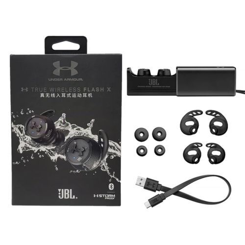 Jbl UA Under Armour FLASH, Sport In-Ear Headphones - Black