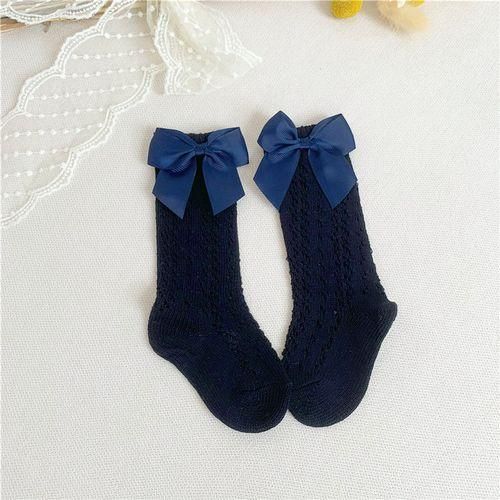 Sock Knee Girls Baby Toddlers New Bow Kids Brand Long Socks
