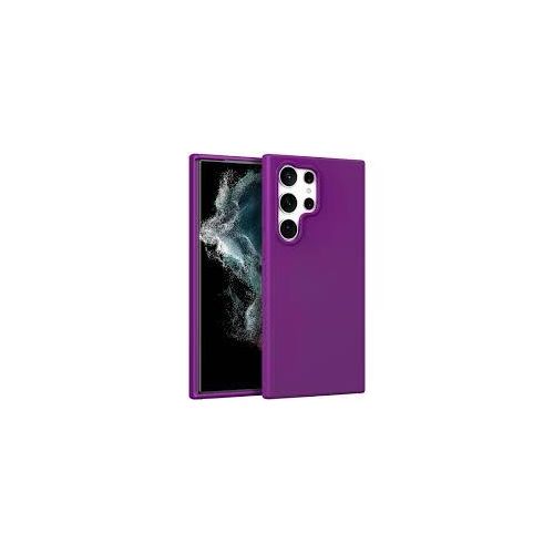 Samsung Galaxy S22, S22 Plus, S22 Ultra Silicone Phone Cover With Soft Finish - Orchid Purple
