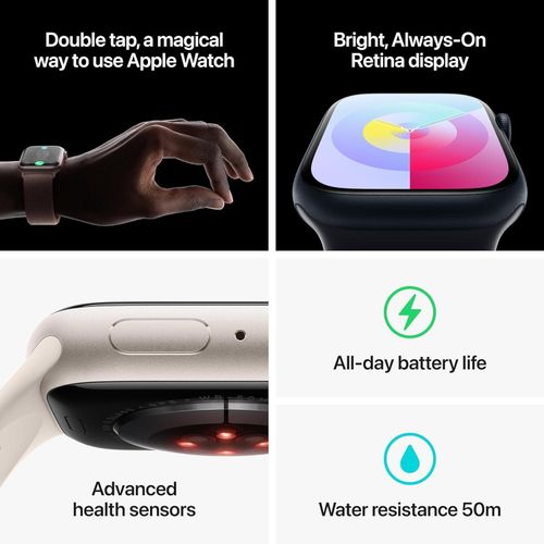 Apple 41mm Watch Series 9 -  Midnight