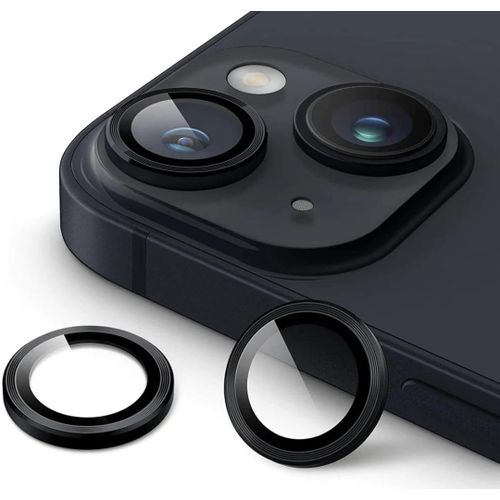Universal IPhone 14 14 Pro 14 Pro Max Point Drill Camera Lens Protector Circle Camera Glass Protector Black