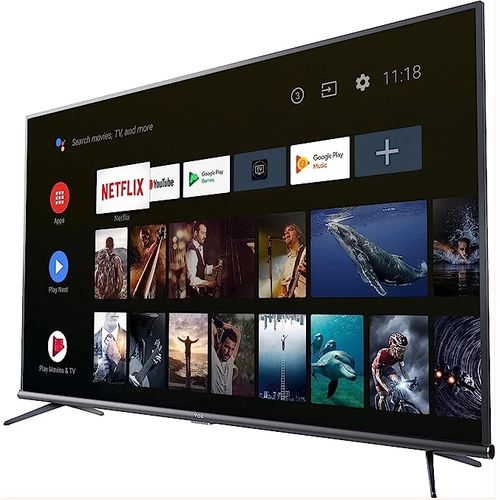 55-Inch UHD 4K HDR Google TV Smart Android LED TV Bluetooth Youtube Netflix Prime Video Google Play Chromecast Built-In With Inbuilt Free To Air Decoder – Black.