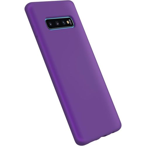 Samsung Galaxy S10e, S10, S10 Plus, S10 5G  Protective Liquid SIlicone Cover- Purple