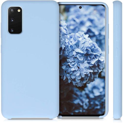 Samsung Galaxy S20 5G Silicone Cover -Sky Blue