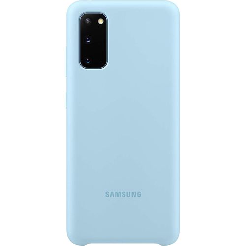 Samsung Galaxy S20 5G Silicone Cover -Sky Blue