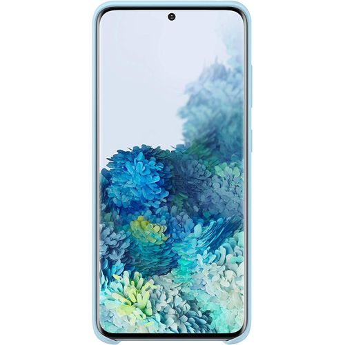 Samsung Galaxy S20 5G Silicone Cover -Sky Blue