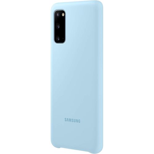 Samsung Galaxy S20 5G Silicone Cover -Sky Blue