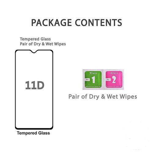 Tecno Camon 19 20 P Pro Premier 5G Screen Protector Edge To Edge Coverage With HD Clearance Premium Tempered Glass, Full Adhesives Glass-Black
