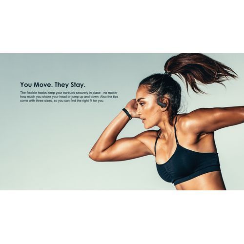 Oraimo SportBuds True Wireless Sport Earbuds -Black