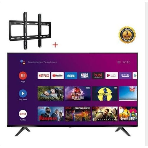 Hisense " Smart TV, Stream YouTube & Netflix + Free Wall Mount Bracket - Black
