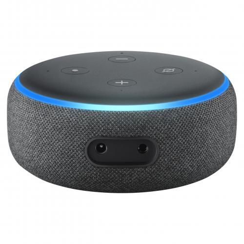 Echo Dot 2nd Generation- Black+Blue
