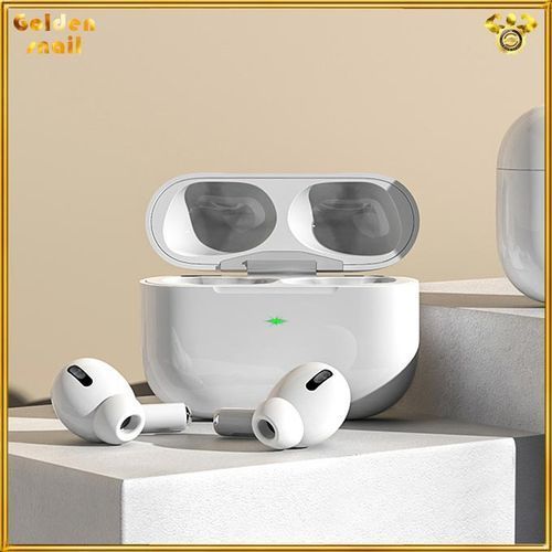 Airpods True Wireless BT 5.1 Earphones Stereo Earbuds Business Music Headset - White.