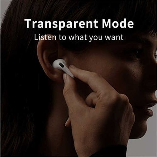 Airpods True Wireless BT 5.1 Earphones Stereo Earbuds Business Music Headset - White.