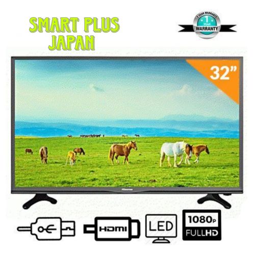Smart Plus 32 Inch HD LED TV With Inbuilt Free To Air Decoder - Black
