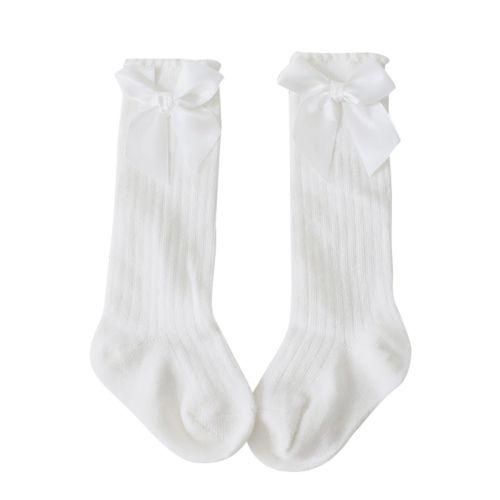 Big Long Bow Knee 2021 Socks Toddlers Soft Kids Girls High
