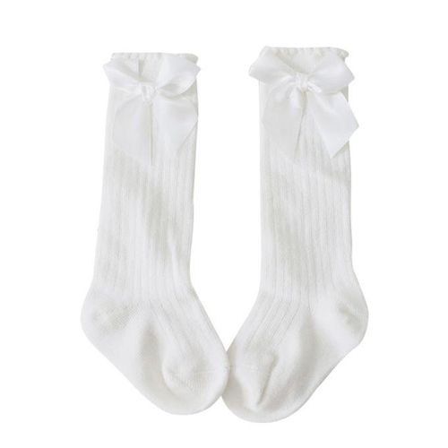 Big Long Bow Knee 2021 Socks Toddlers Soft Kids Girls High