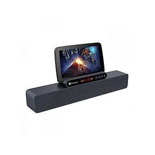 Newrixing Wireless Speaker Bluetooth Soundbar X-Bass - Black Grey