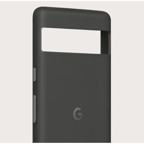 Google Pixel Pixel 7a Luxury Soft Rubber Liquid Silicone Skin Touch Feel Cover Case Black