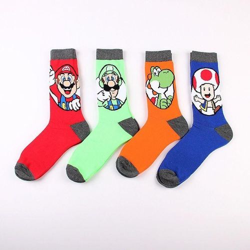 Super Yoshi Socks Mario Odyssey Bros Anime Princess New
