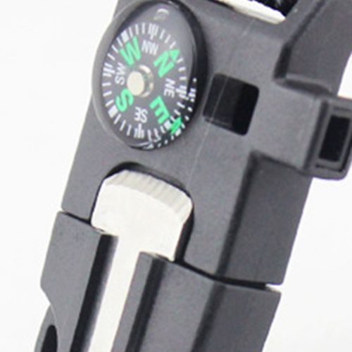 Multifunctional Hand Rope Camping Survival Adventure Emergency Compass Bracelets