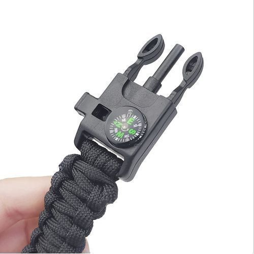 Multifunctional Hand Rope Camping Survival Adventure Emergency Compass Bracelets
