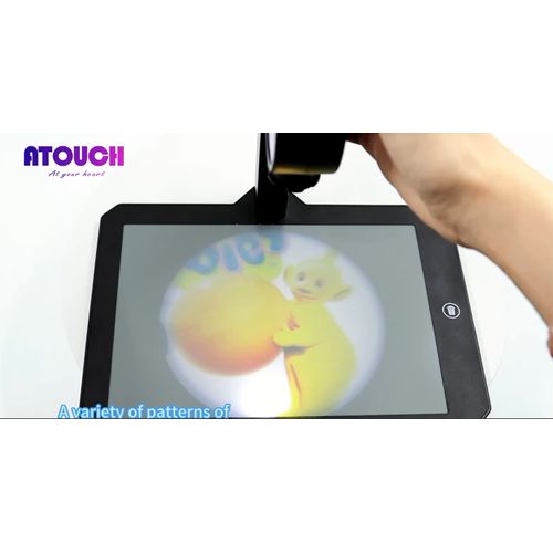 Atouch Writing Drawing Digital Tablet For Kids 2-4 Years, Learn How To Write, Draw And Trace - Multi Color