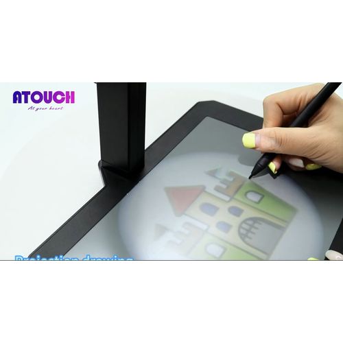 Atouch Writing Drawing Digital Tablet For Kids 2-4 Years, Learn How To Write, Draw And Trace - Multi Color