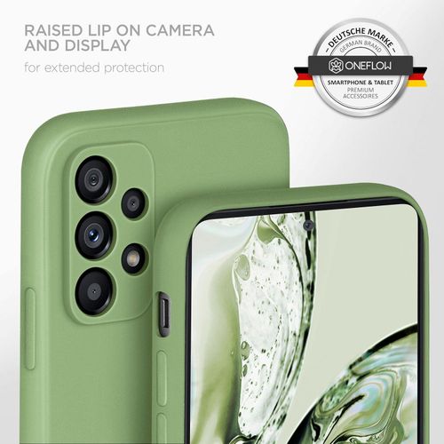 Samsung Galaxy A50, A51, A52, A53, A54 5G Silicon Phone Cover Case - Green
