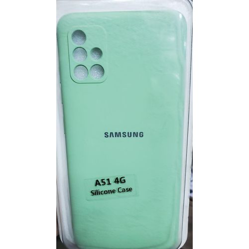 Samsung Galaxy A50, A51, A52, A53, A54 5G Silicon Phone Cover Case - Green