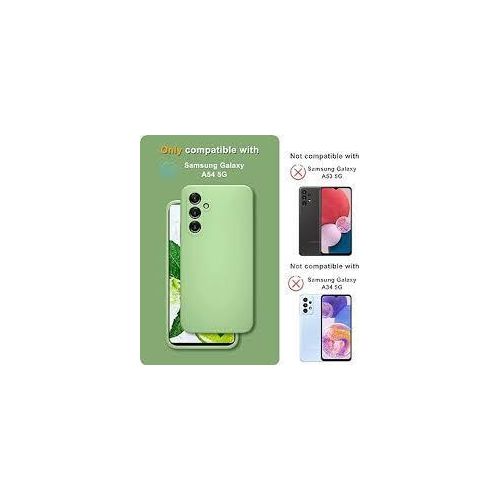 Samsung Galaxy A50, A51, A52, A53, A54 5G Silicon Phone Cover Case - Green