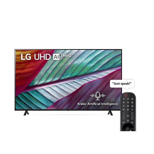 LG UHD 4K TV, 50 inch UR78 series, WebOS Smart AI ThinQ, Magic Remote, 3 side cinema, HDR10, HLG, AI Sound (5.1ch), 2 Pole stand