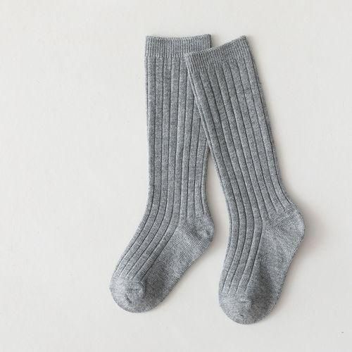 High 18 Baby Solid New Long Boys Socks Knee Colors Girls