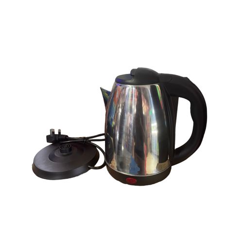 Top Scarlett Electric Kettle,3 Plug Pins Percolater / Water Boiler / Water Heater Kettle Steel 2L - Silver