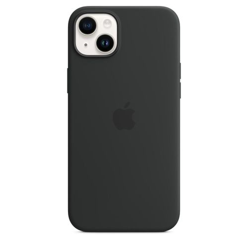 Apple iPhone 14 Plus Silicone Case with MagSafe Phone Case Phone Cover  Ocean Black