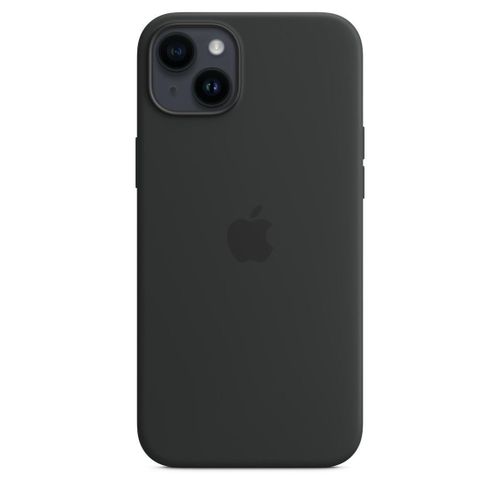 Apple iPhone 14 Plus Silicone Case with MagSafe Phone Case Phone Cover  Ocean Black