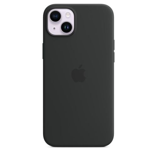 Apple iPhone 14 Plus Silicone Case with MagSafe Phone Case Phone Cover  Ocean Black