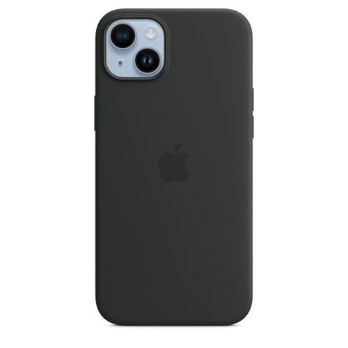 Apple iPhone 14 Plus Silicone Case with MagSafe Phone Case Phone Cover  Ocean Black
