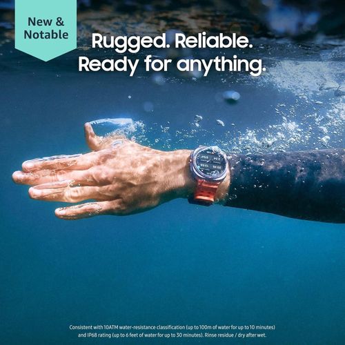 Samsung Galaxy Watch Ultra 47mm LTE AI Smart Watch - Titanium Gray