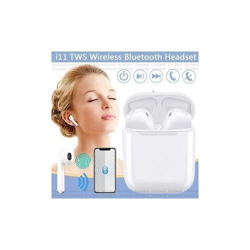 I12 Superbass Earbuds-White