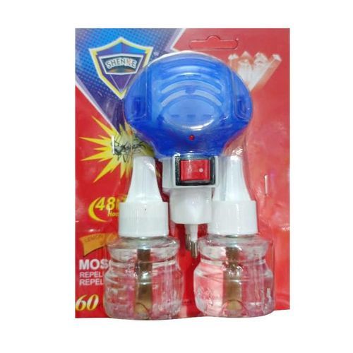 Shenke Pack Of Mosquito Killer With 2 Liquid Bottles - multi