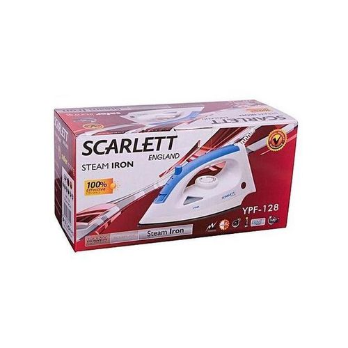 Scarlet Steam Flat Iron Box - 1200W - White,Blue