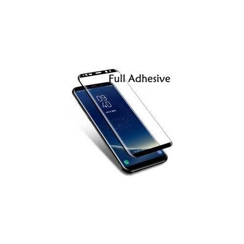 Samsung Galaxy S8, S8 Plus, S9, S9 Plus Full-Glue Tempered Glass/Screen Guard Designed, Featuring Edge To Edge Full Screen Coverage With Easy Installation Kit-Black