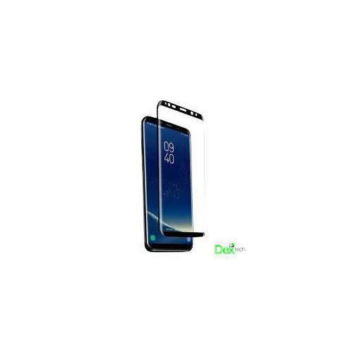 Samsung Galaxy S8, S8 Plus, S9, S9 Plus Full-Glue Tempered Glass/Screen Guard Designed, Featuring Edge To Edge Full Screen Coverage With Easy Installation Kit-Black
