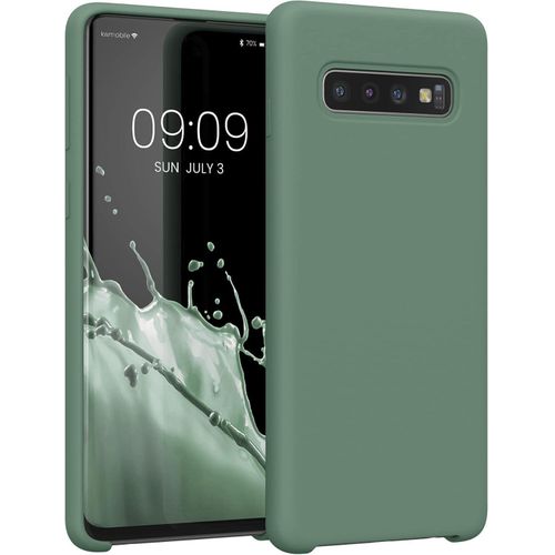 Samsung Galaxy S10e, S10, S10 Plus, S10 5G Silicone Case - Green