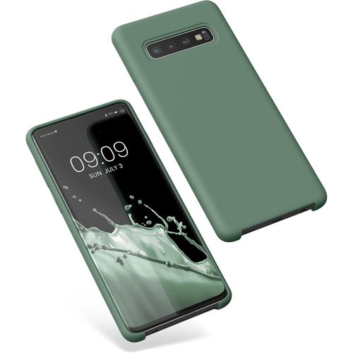 Samsung Galaxy S10e, S10, S10 Plus, S10 5G Silicone Case - Green